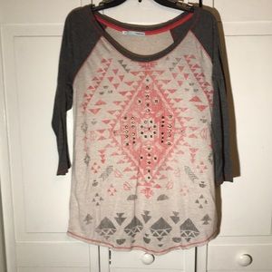 Maurices Half Sleeved Top